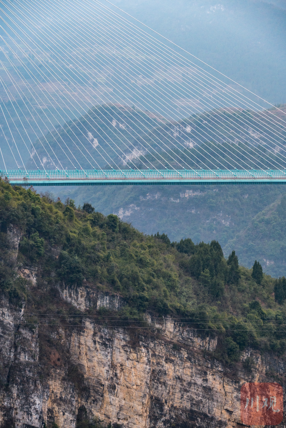 古往金来古金赤水河大桥连接川黔